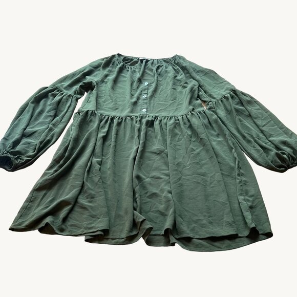 Show Me Your MuMu Dresses & Skirts - Show Me Your MuMu Size S Olive Green Sienna Swing Tunic Dress